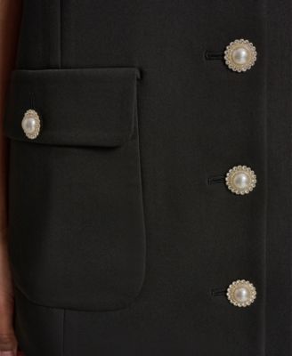 Women's V-Neck Woven Vest