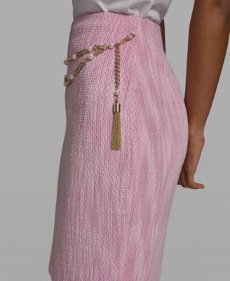 Women's Woven Pencil Skirt