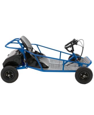 25143540 Kids Youth Rider Electric Car Go Kart Dune Buggy, Blue (2 Pack)