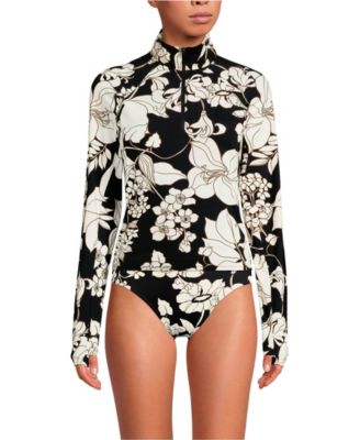 Women's SunShade UPF 50 Quarter Zip Rash Guard