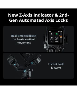 RS 5 Gimbal Combo Kit with AI Tracking Module and Briefcase Handle