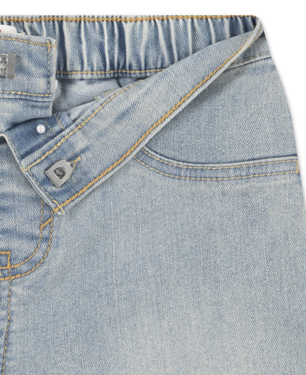 Levi's Boys' 4-7 Fry Guy Tee & Denim Shorts Set