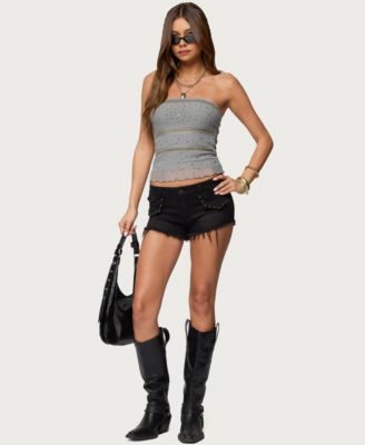 Women's Izetta Embellished Strapless Top