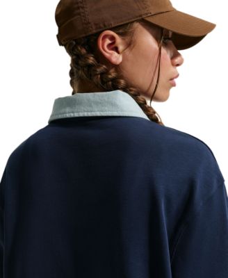 Girls' 7-16 Sportswear Collection Long-Sleeve Polo Top