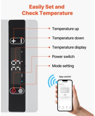 52.8QT/50L Car Refrigerator Freezer, -4°F to 68°F, 12/24V DC & 100-240V AC, Portable Compressor Cooler