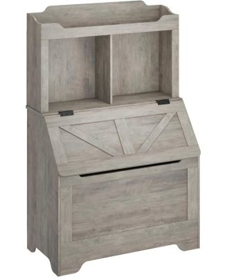 Wooden 3 Tier Kids Toy Storage Organizer and Bookcase