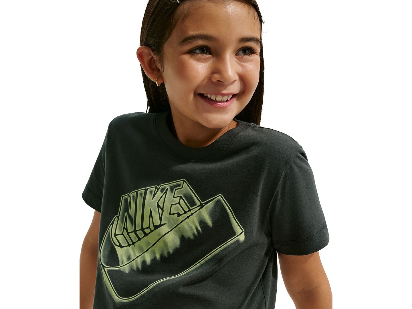 Детская футболка Nike Short-Sleeve T-Shirt, цвет: Антрацитовый — фото 3