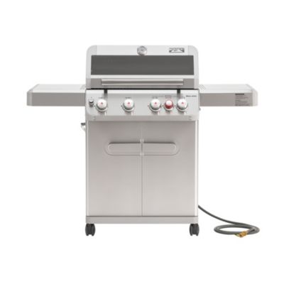 Mesa 415BZNG Stainless Natural Gas Grill with Broil-Zone and Glass Clearview