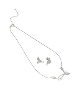 Women's Leaf Jewellery Set