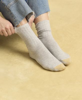 Women's 6-Pack Casual Ribbed Crew Socks