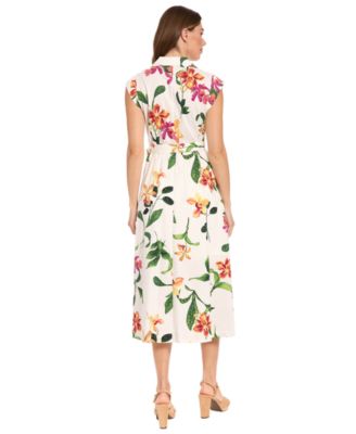 Petite Printed Shirt Dress