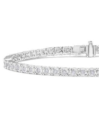 Diamond Bracelet (1 ct. t.w.) in 14k White Gold