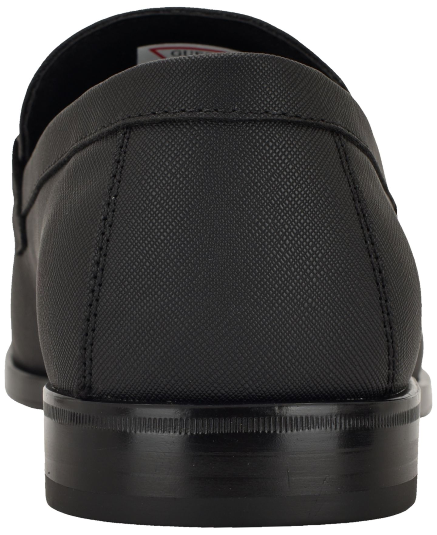 Мужские туфли GUESS Hacam Slip-On Dress Loafers, цвет: Чёрный — фото 3