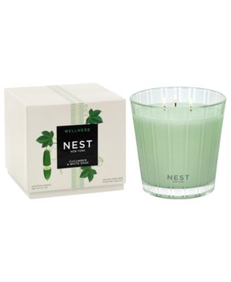 Wellness Cucumber and White Sage 3-Wick Candle, 21.1 oz.