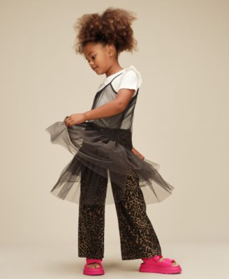 Kids' GoldenGlow Glossy Sparkles Open Toe Sandals