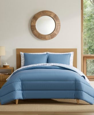 Connor Solid Channel Stitch 3-Pc. Comforter Set, Full/Queen