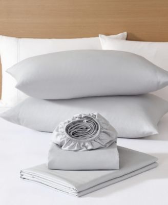 Highland Chill Solid Temperature Regulating Microfiber 4-Pc. Sheet Set, King