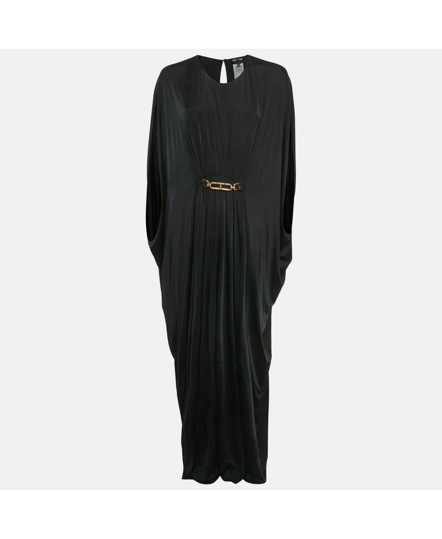 Women's Jersey Belted Kaftan Maxi Dress