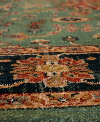 Spice Market Deir Aquamarine 5'3" x 7'10" Area Rug