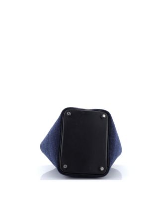 PM Picotin Lock Bag Felt with Leather