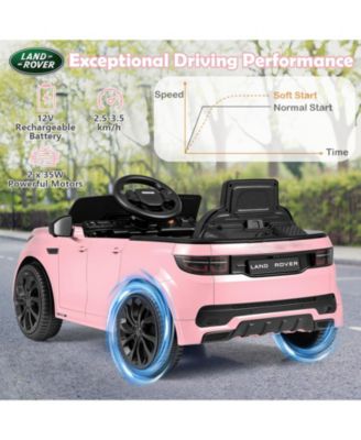 Licensed Land Rover Kids Ride on Car 12V Battery Powered Kids Electric