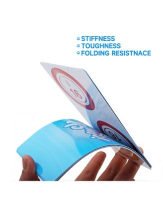 Jumbo Bingo Calling Cards, Plastic Coated Bingo Playing Deck of Cards