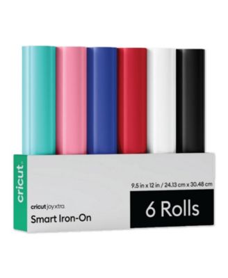 Joy Xtra Smart Iron-On Matless Heat Transfer Vinyl, Twilight Sampler - 9.5 in x 12 in (6 ct)