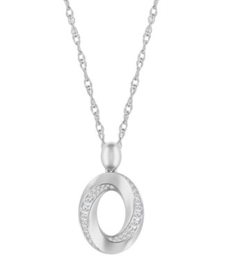 Diamond Pendant Necklace (1/3 ct. t.w.) in Sterling Silver