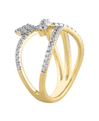 Diamond Ring (1/2 ct. t.w.) in 10k Yellow Gold 