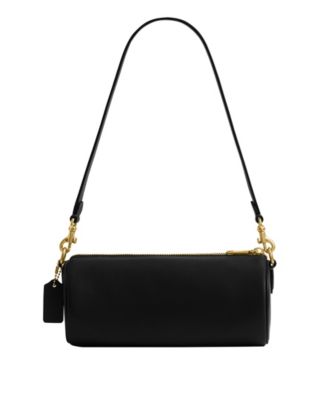 Barrel Small Leather Slim Shoulder Bag