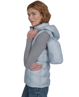 Women's Packable Hooded Puffer Vest