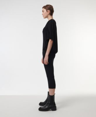 Women's Double-Hoop Knitted Top