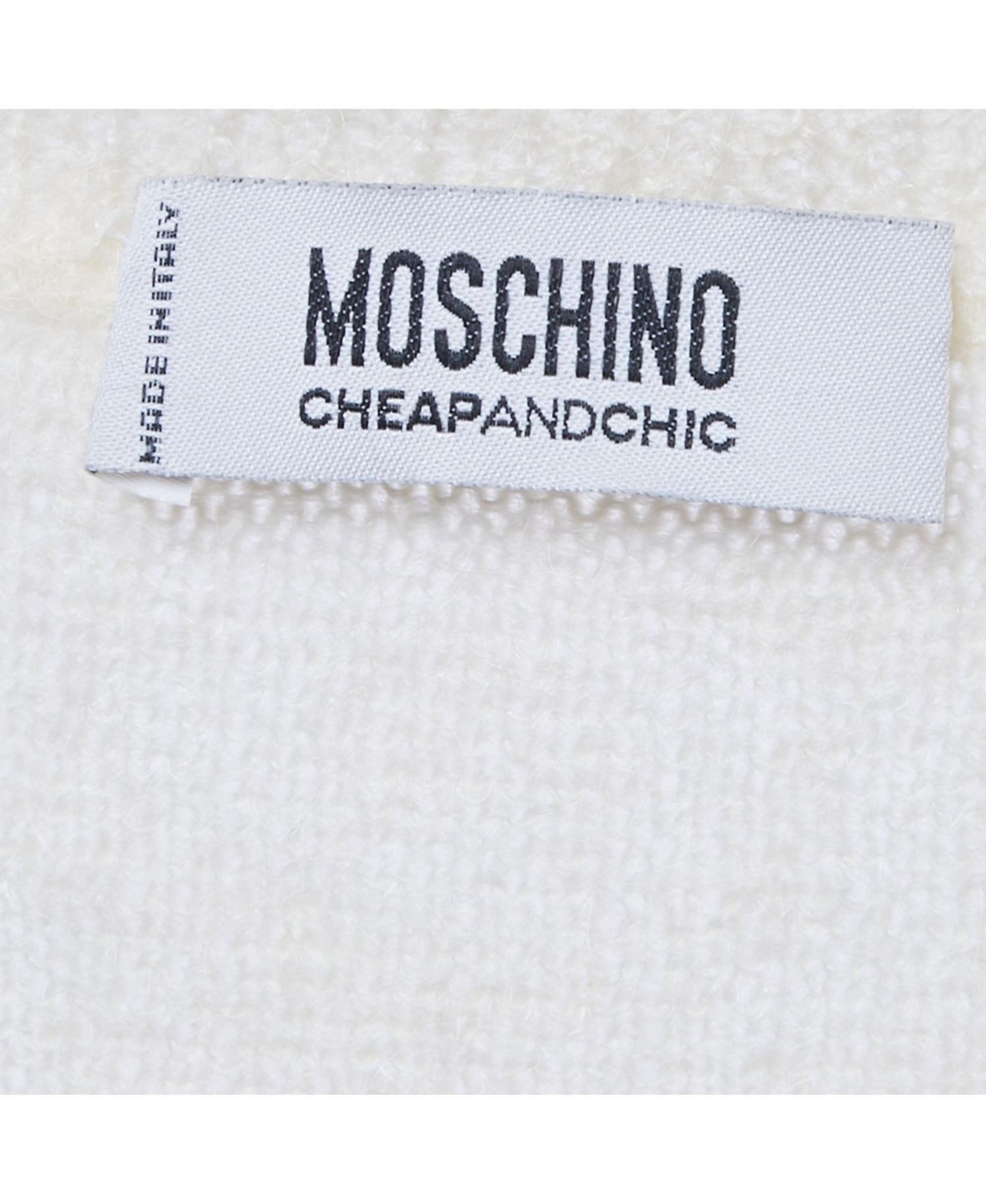 Women's Cheap And Chic Beaded Mohair Shirt Sleeve Sweater