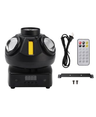 3-Head Magic Ball Beam Light - 360° Rotation with DMX & Auto Mode