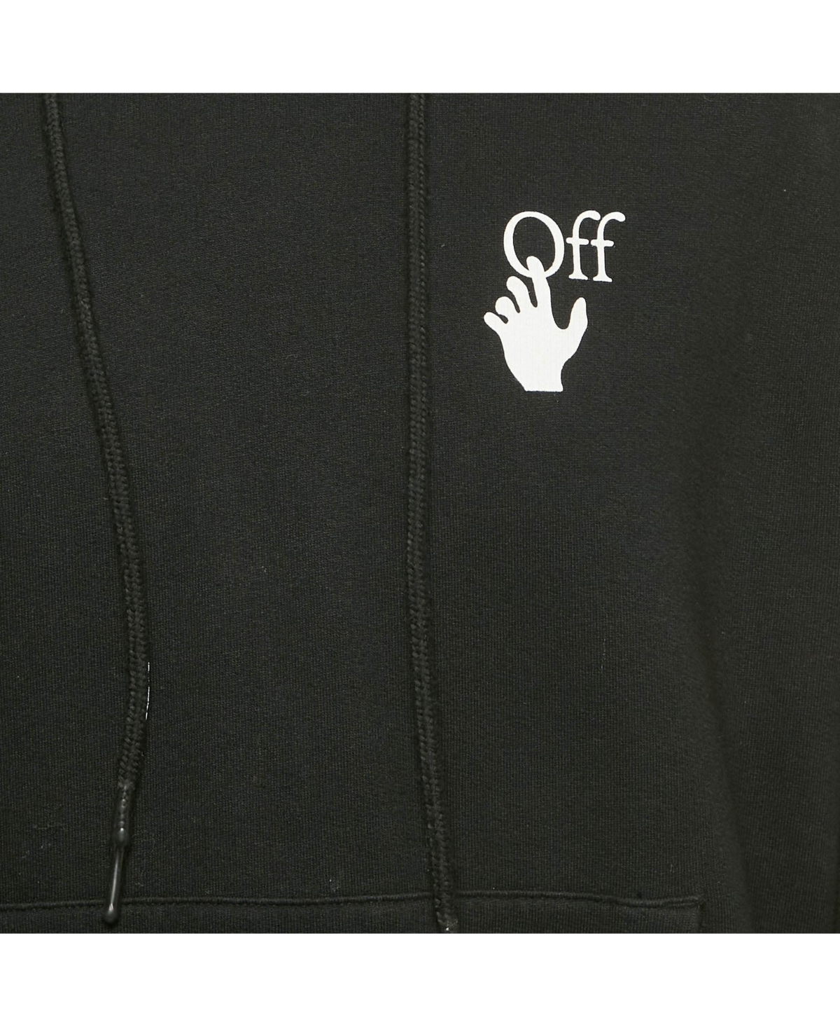 Pre-Owned Off-White Men's Arrow Print Cotton Hoodie