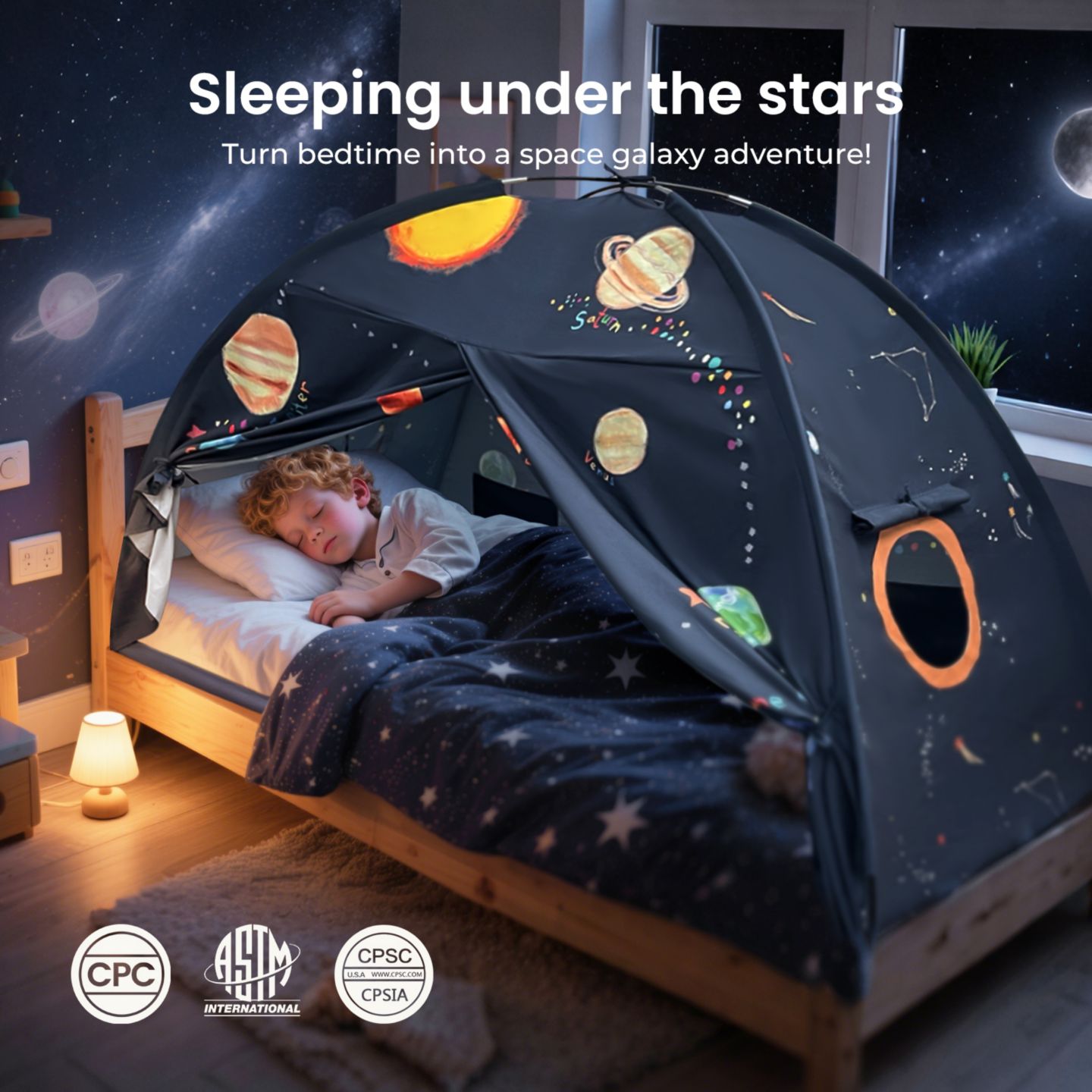 Детская игрушка Tiny Land SpaceNest Bed Tent, Ages 3+ — фото 2