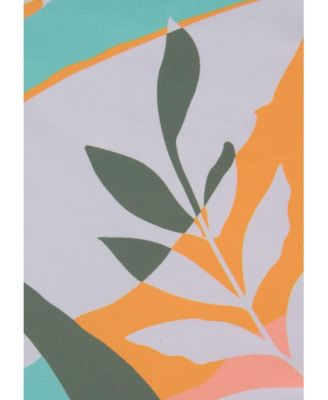 Women's Mix Print Bandeau Bikini Swimsuit Top Bra Sizing