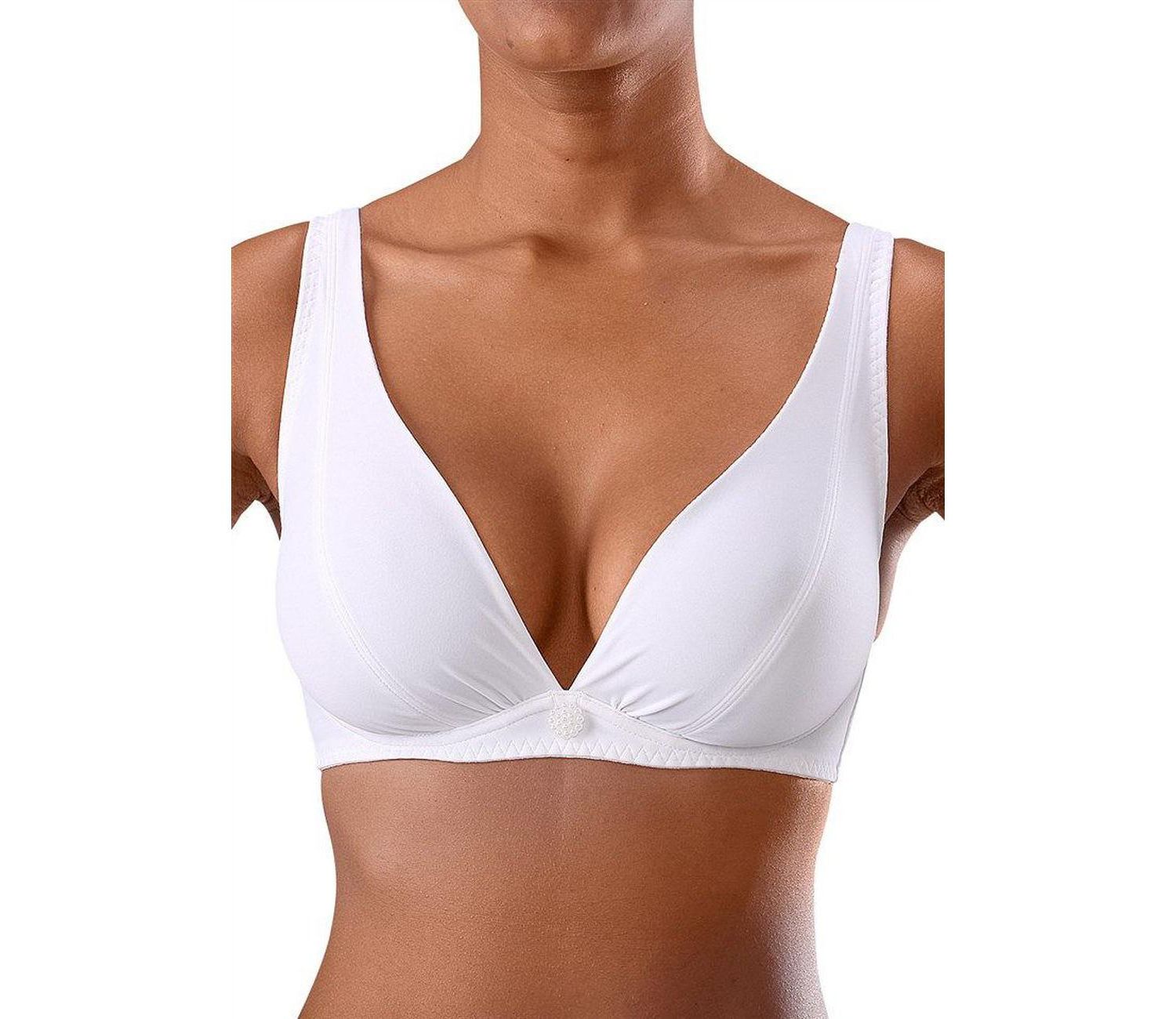 Women's 2-Pack Underwire Cleavage Non-Padded Plunge Bra