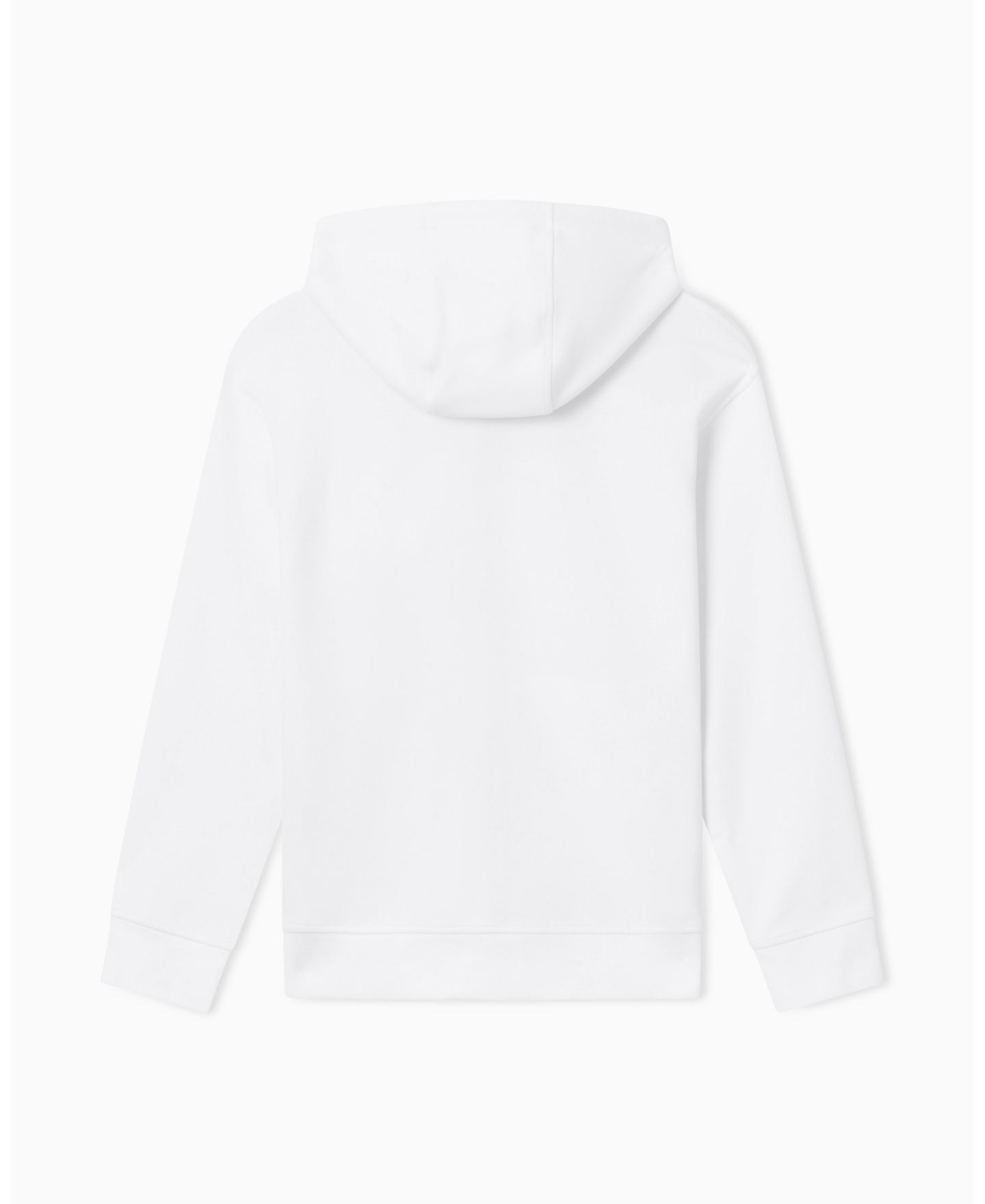 Мужской свитшот A|X Armani Exchange White Edition Full Zip, цвет: Кремовый — фото 3