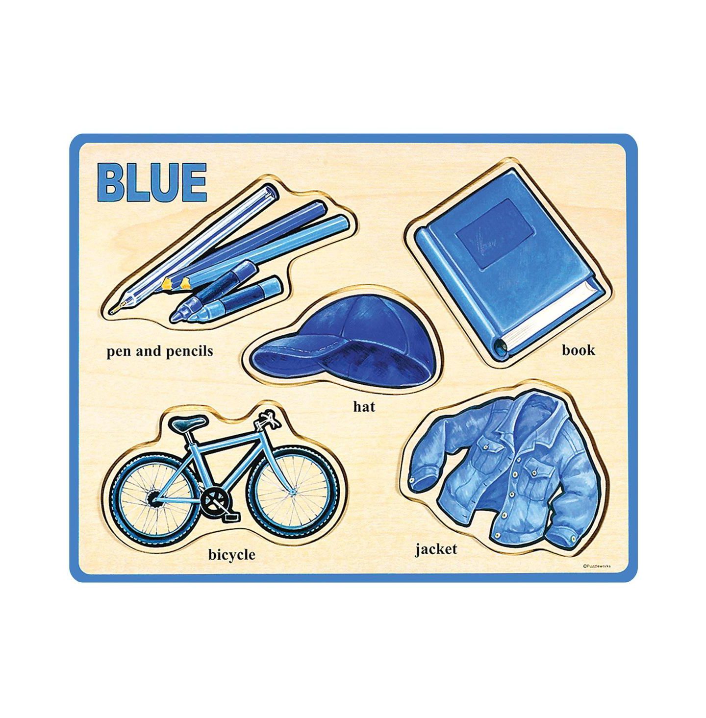 Детские игрушки Puzzleworks Basic Color and Word Puzzles - Set of 8 — фото 5