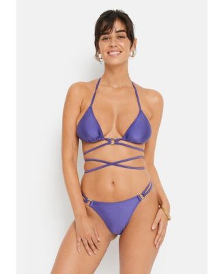 Women's O-Ring Cheeky Bikini Swimsuit Bottom