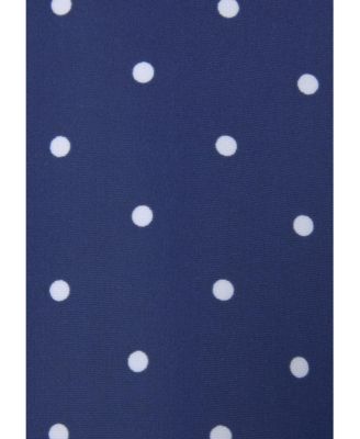 Women's Striped Polka Dot Tankini Swimsuit Top