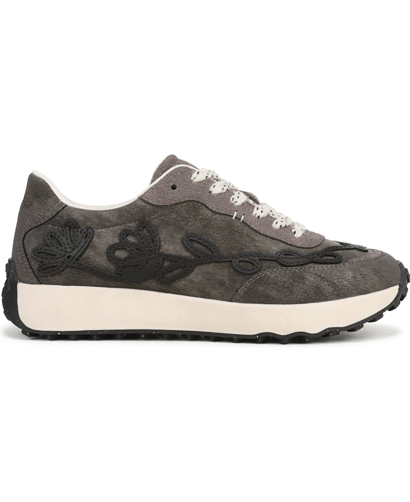 Женские кроссовки Blowfish Malibu Driftbloom Lace-Up, цвет: Чёрная искусственная кожа — фото 2