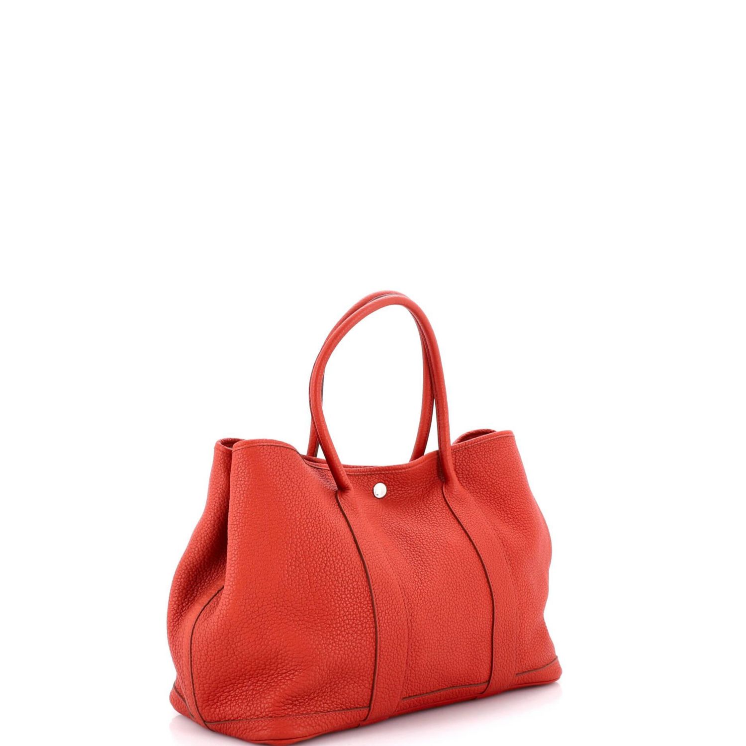 36 Garden Party Tote Leather