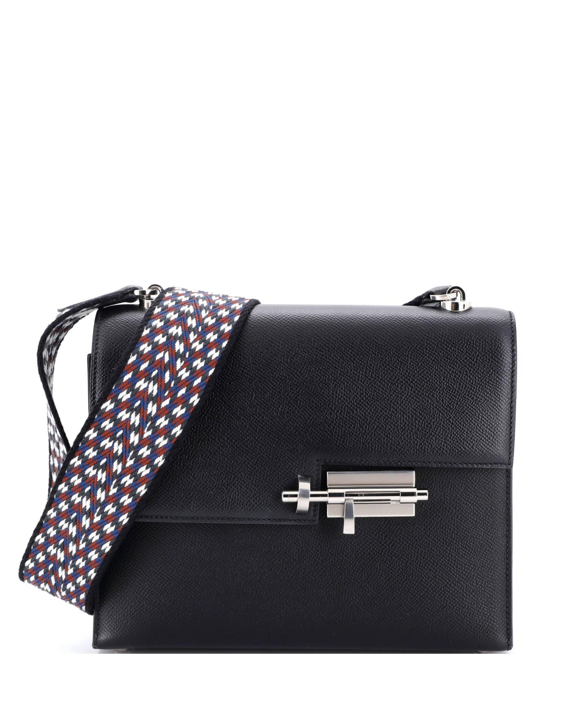 Pre-Owned HERMES 23 Verrou Bag Epsom and Canvas