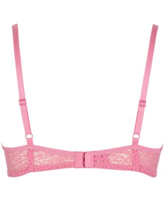 Women's Modern Lace Sheer Demi Bra DK4019