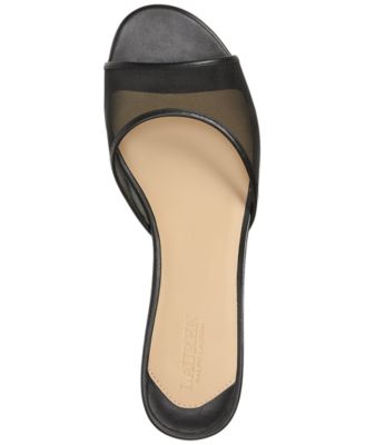 Women's Francesca Leather & Mesh Mule Sandals