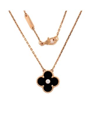 Vintage Alhambra Pendant Necklace