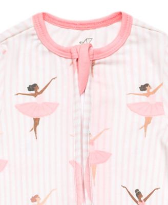 Baby Girls' Katerina Zip-Up Footie