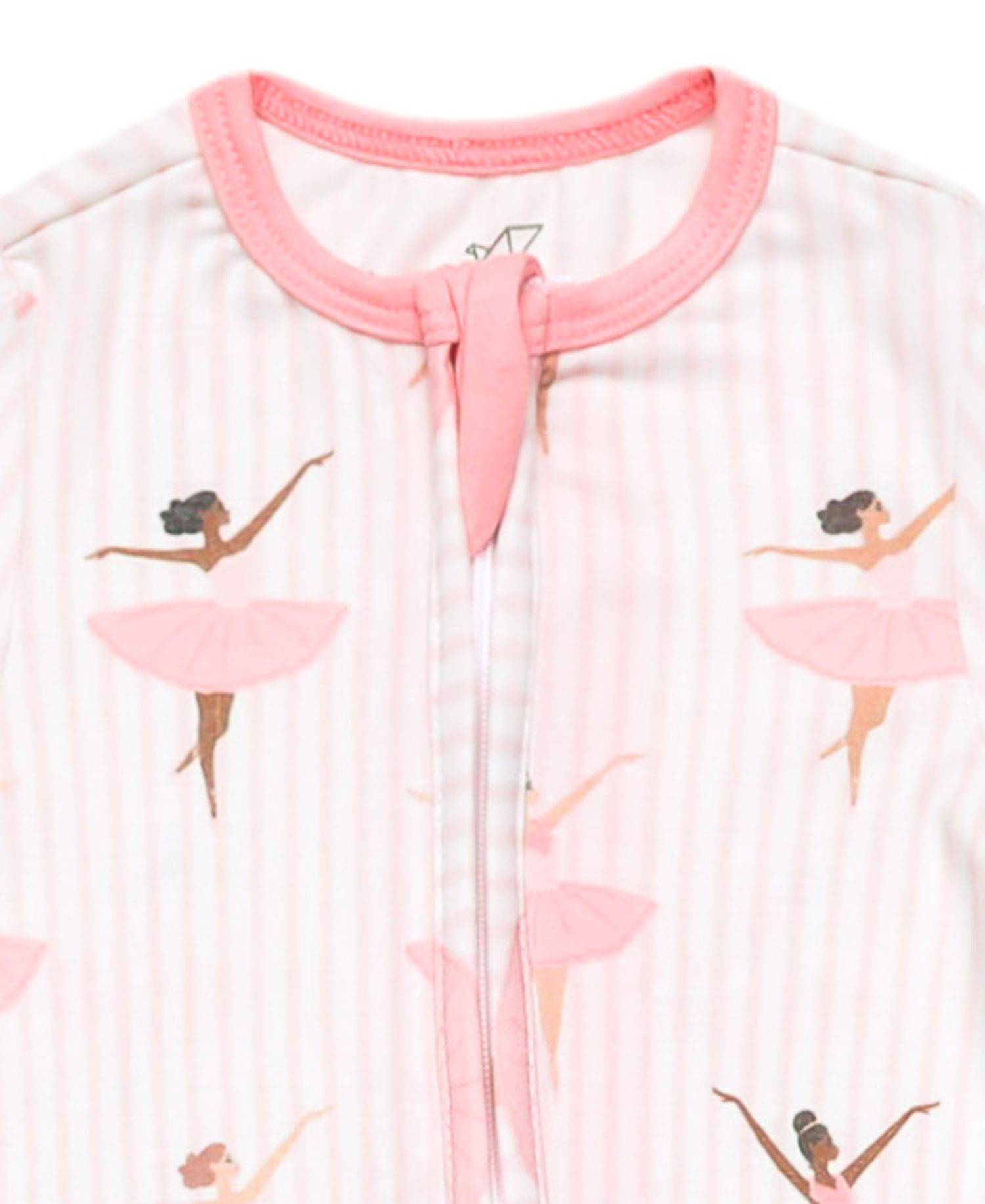 Baby Girls' Katerina Zip-Up Footie